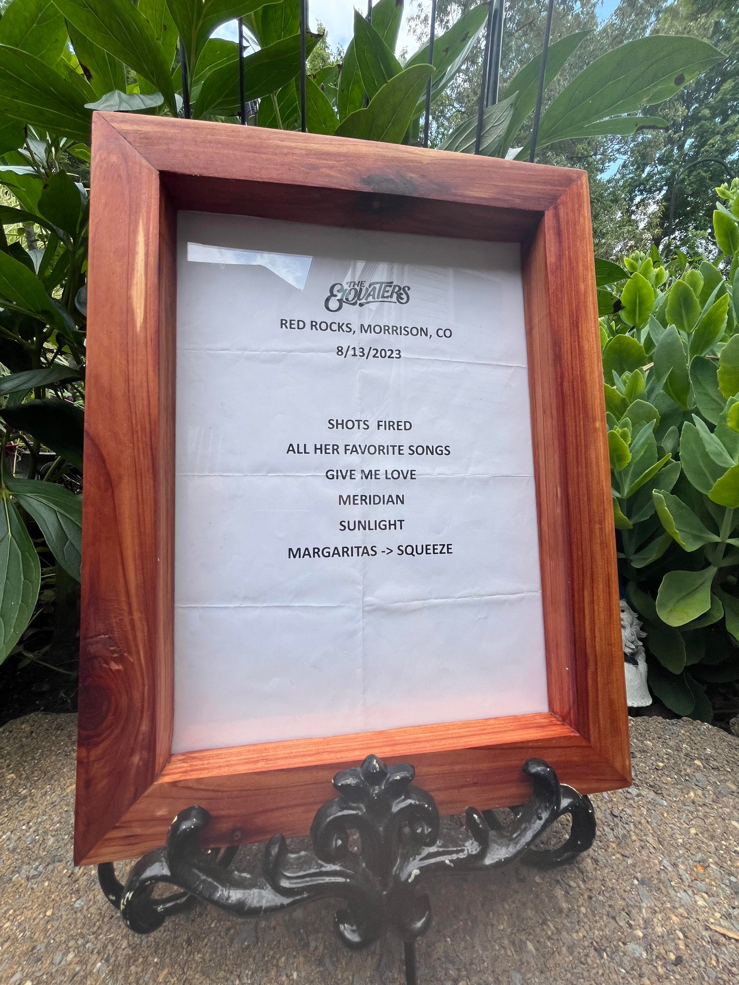 ~Eastern Red Cedar~ Setlist frame