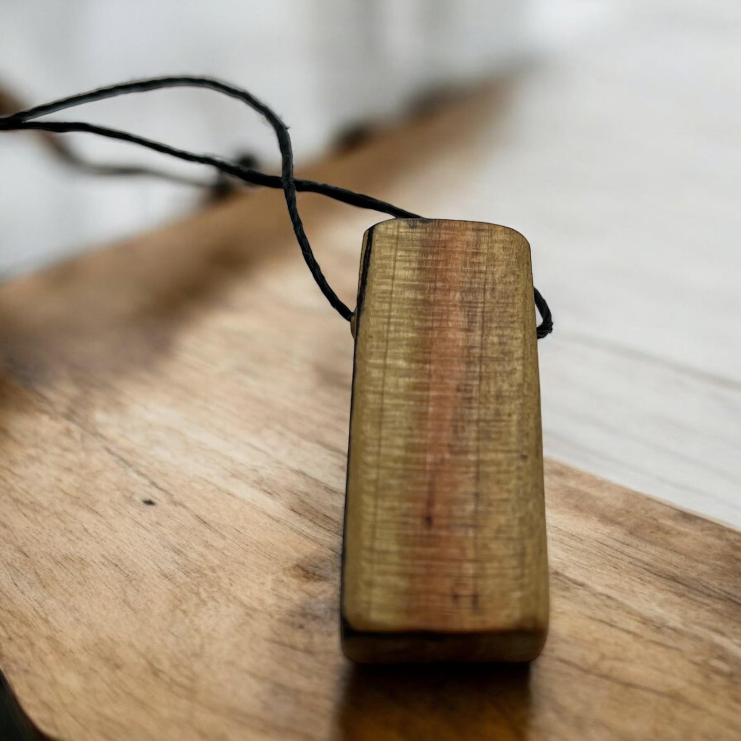 Spalted Poplar Pendant